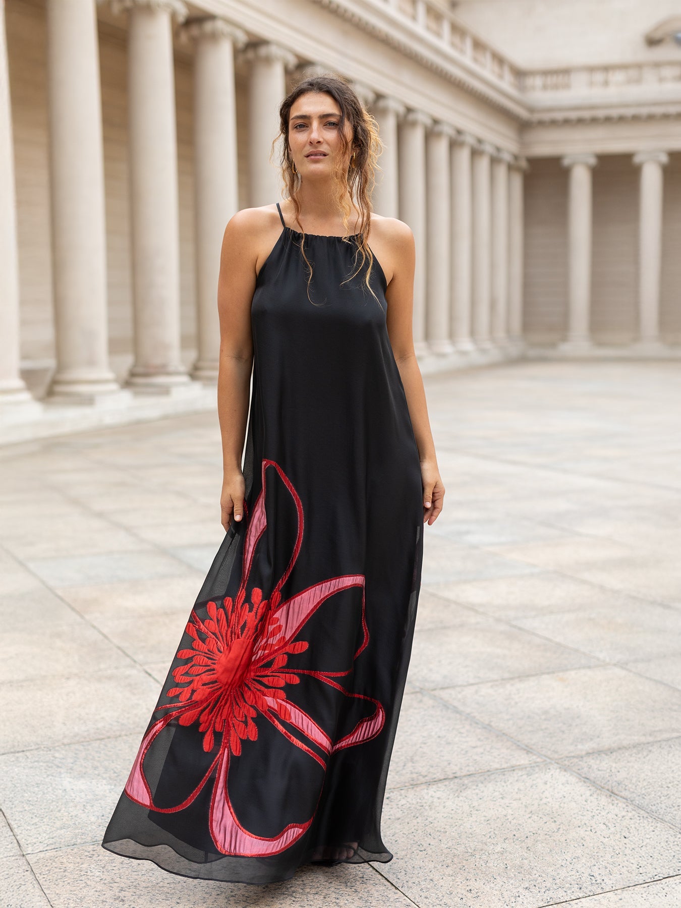 FRANCESCA dress Pink Bloom - Lesley Evers - Dress - Shop - Shop/All Products