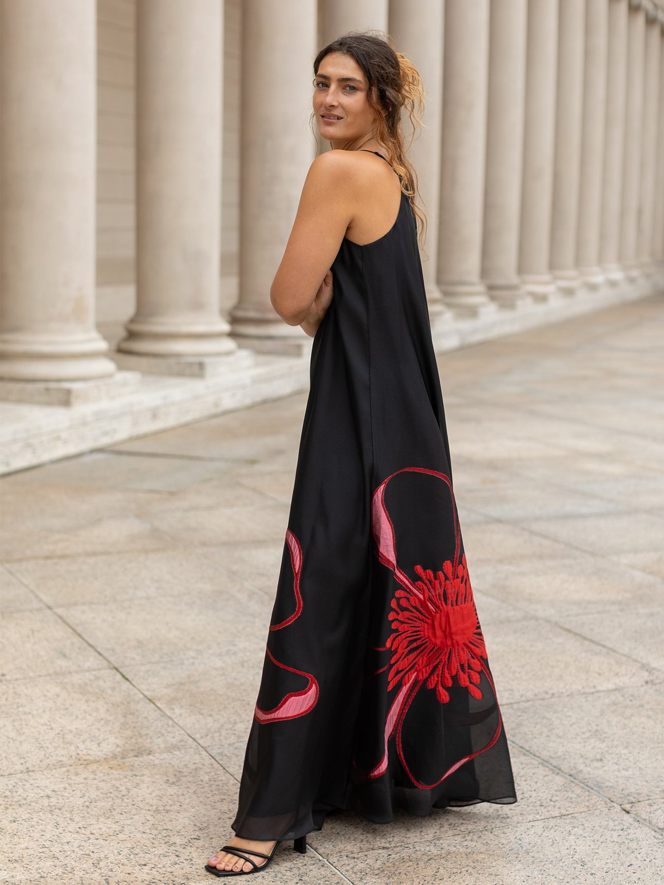 FRANCESCA dress Pink Bloom - Lesley Evers - Dress - Shop - Shop/All Products