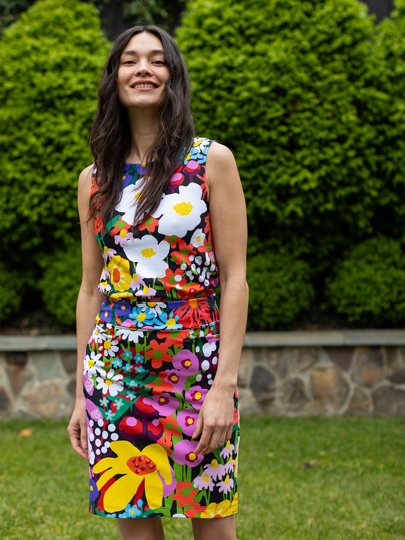 FREYA skirt Garden Party - Lesley Evers - Bottoms - floral - freya