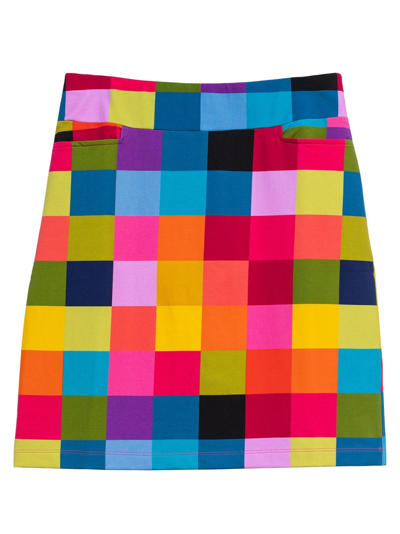 FREYA skirt Plaid Multi - Lesley Evers - Bottoms - floral - freya