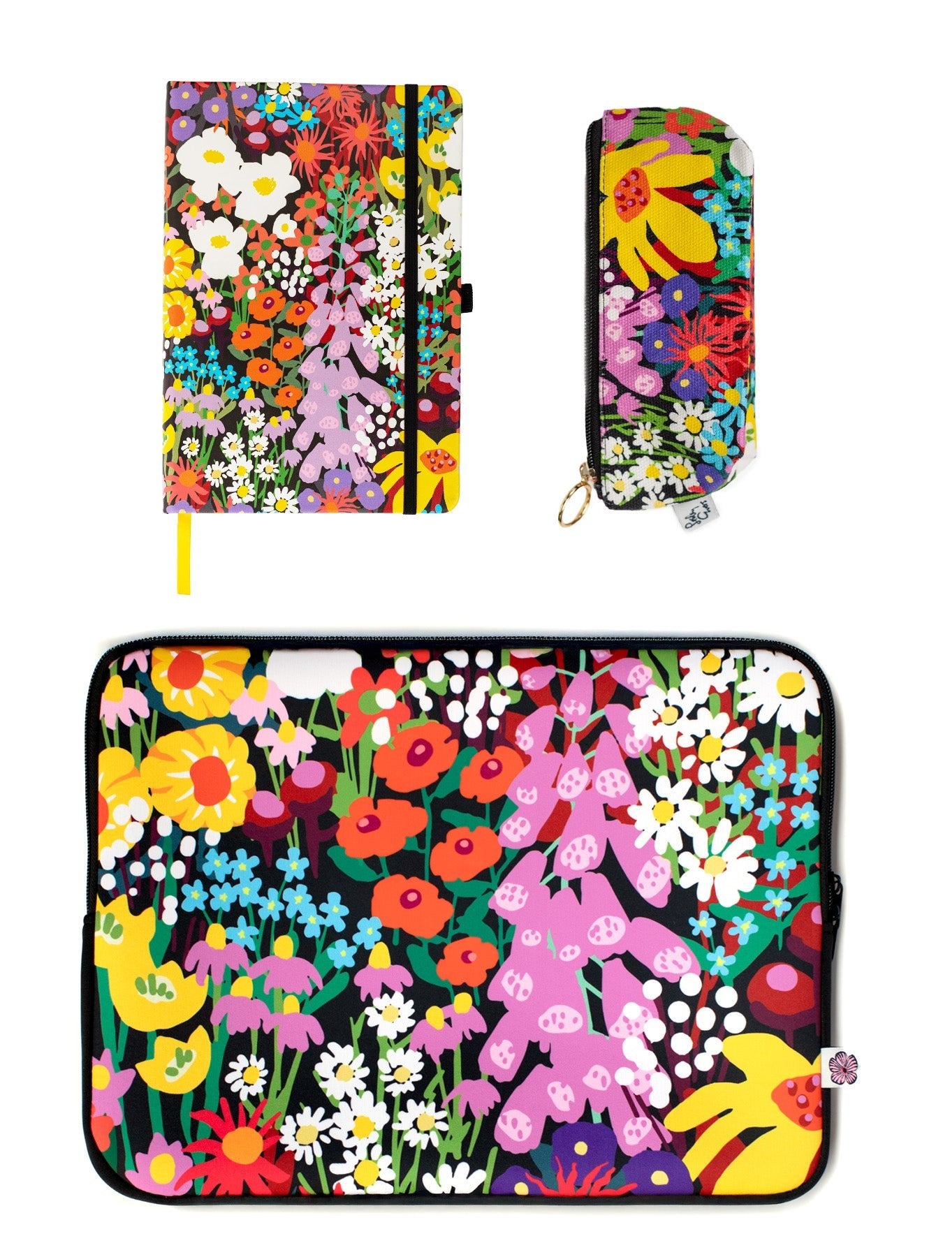 Garden Party Gift Set - Lesley Evers - A5 Notebook - bundle - desk set