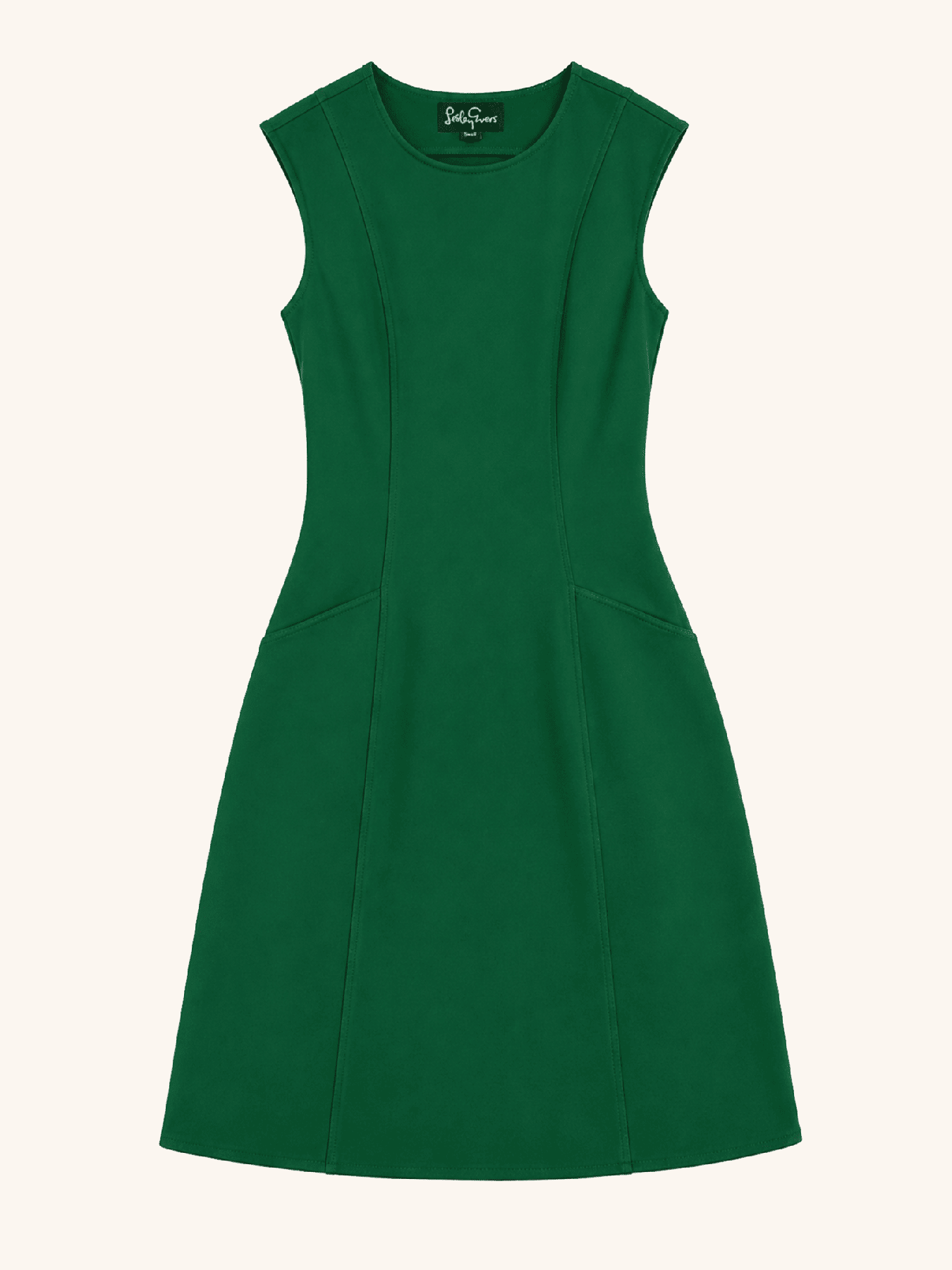 GWEN dress Green - Lesley Evers-Dress-formal-Shop