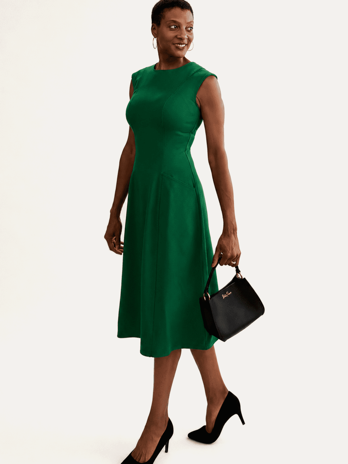 GWEN dress Green - Lesley Evers-Dress-formal-Shop