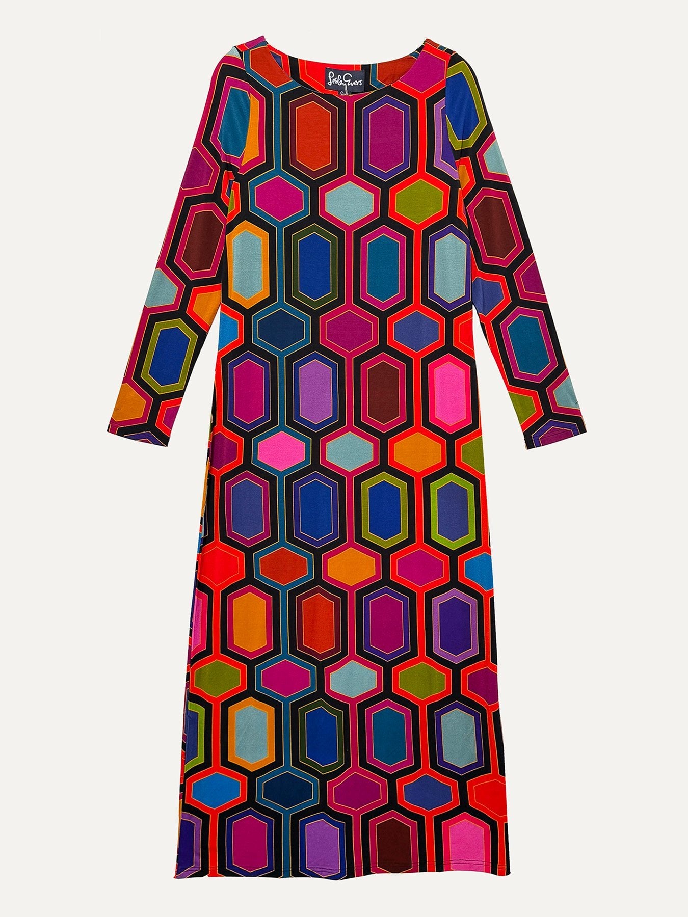 HARLOW dress Pavilion Multi - Lesley Evers-Dress-formal-Shop