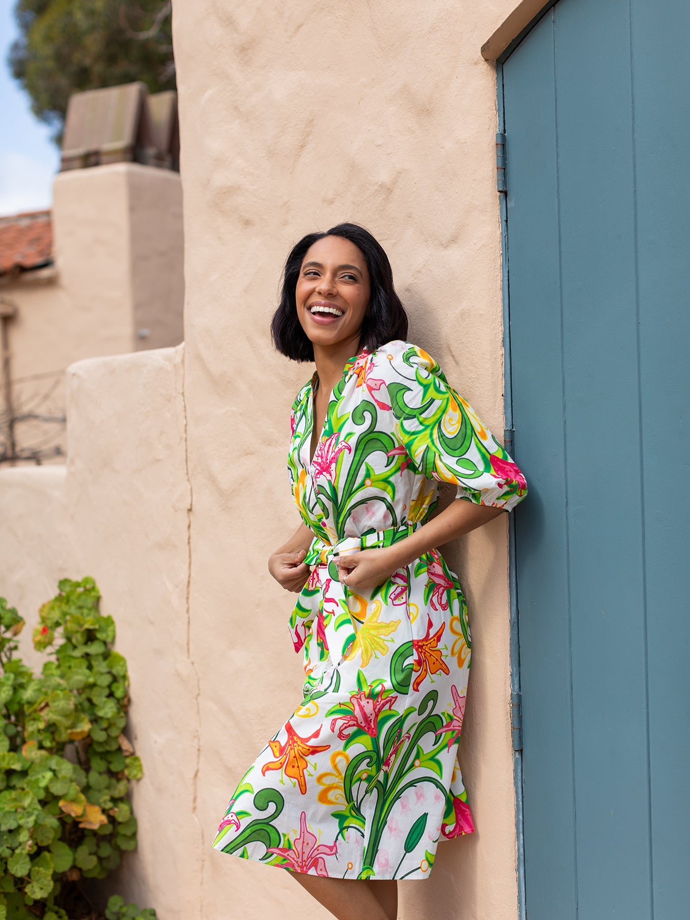 HARRIET dress Lily Bouquet - Lesley Evers - Shop - Shop/All Products - Shop/Dresses