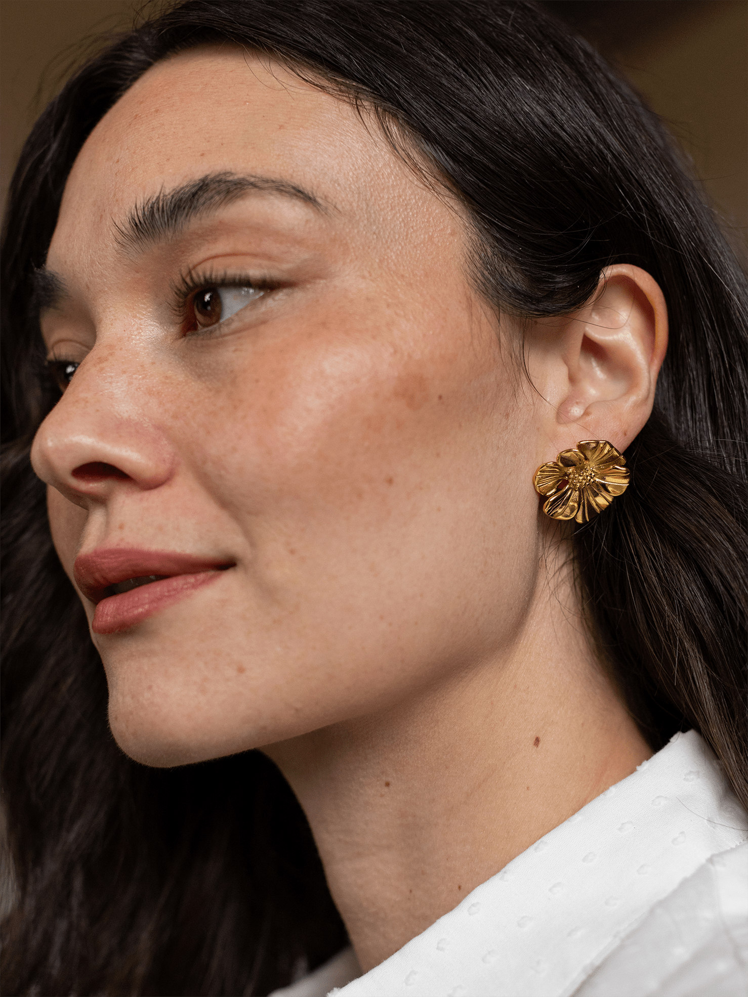 Hibiscus Earrings - Lesley Evers - Accessories - accessory - pebble