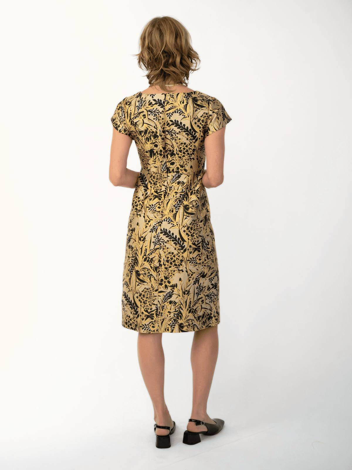 HOLLY dress Hidden Perch - Lesley Evers-coat-gown-lined coat