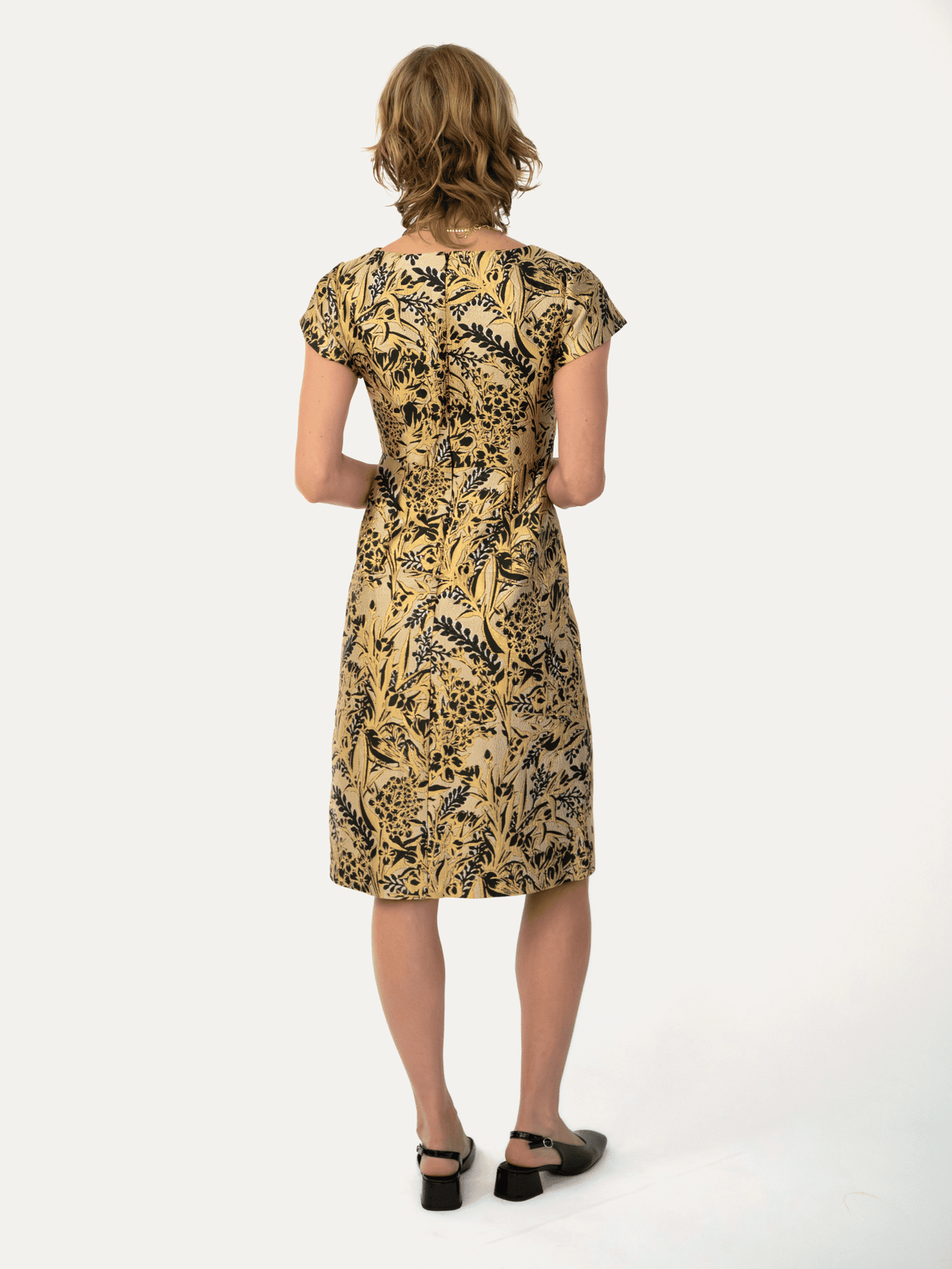 HOLLY dress Hidden Perch - Lesley Evers-coat-gown-lined coat