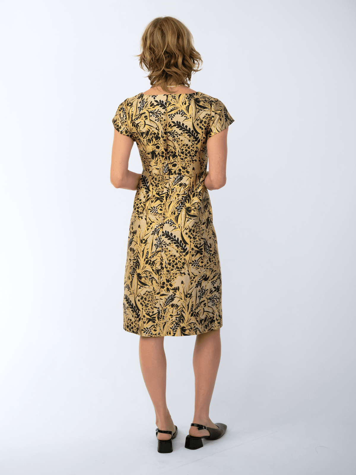 HOLLY dress Hidden Perch - Lesley Evers-coat-lined coat-new