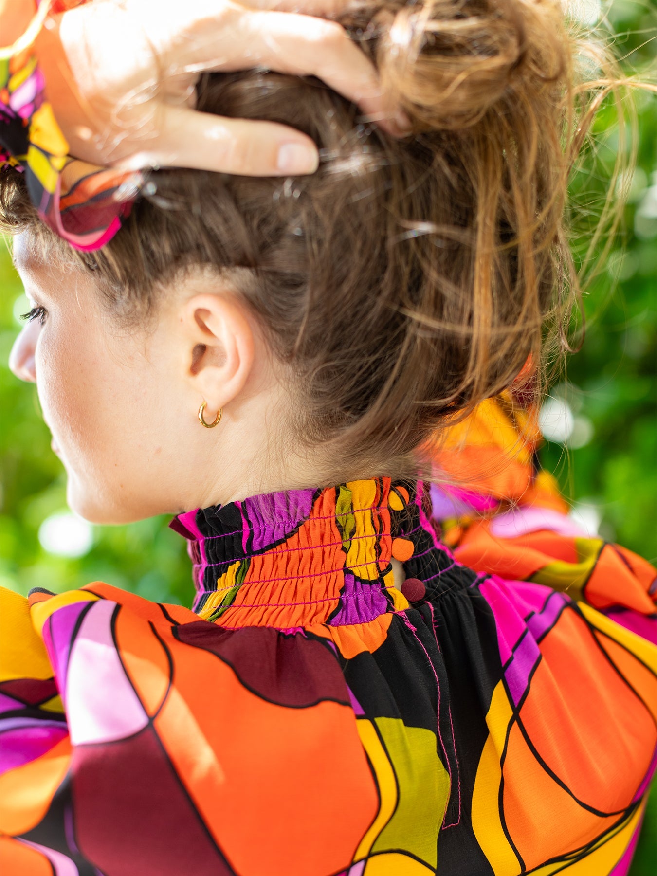 INGRID blouse Coronado Fuchsia - Lesley Evers - Shop - Shop/All Products - Shop/Separates