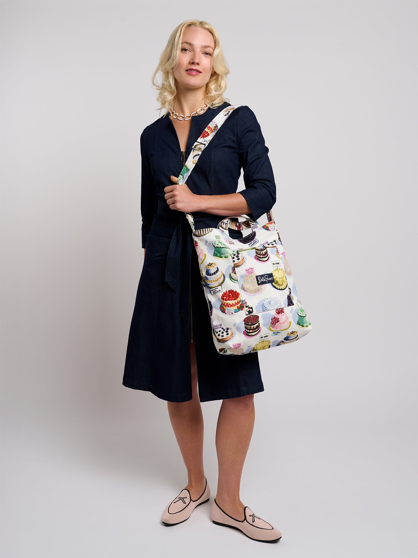 IVY tote Cakes - Lesley Evers-23-HG100-W3-Accessories-Bird Collection