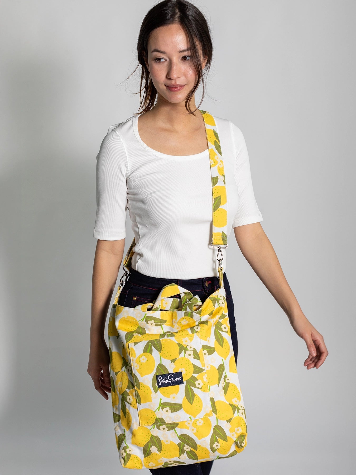IVY tote Lemons - Lesley Evers - 23 - HG100 - W3 - Accessories - Bird Collection