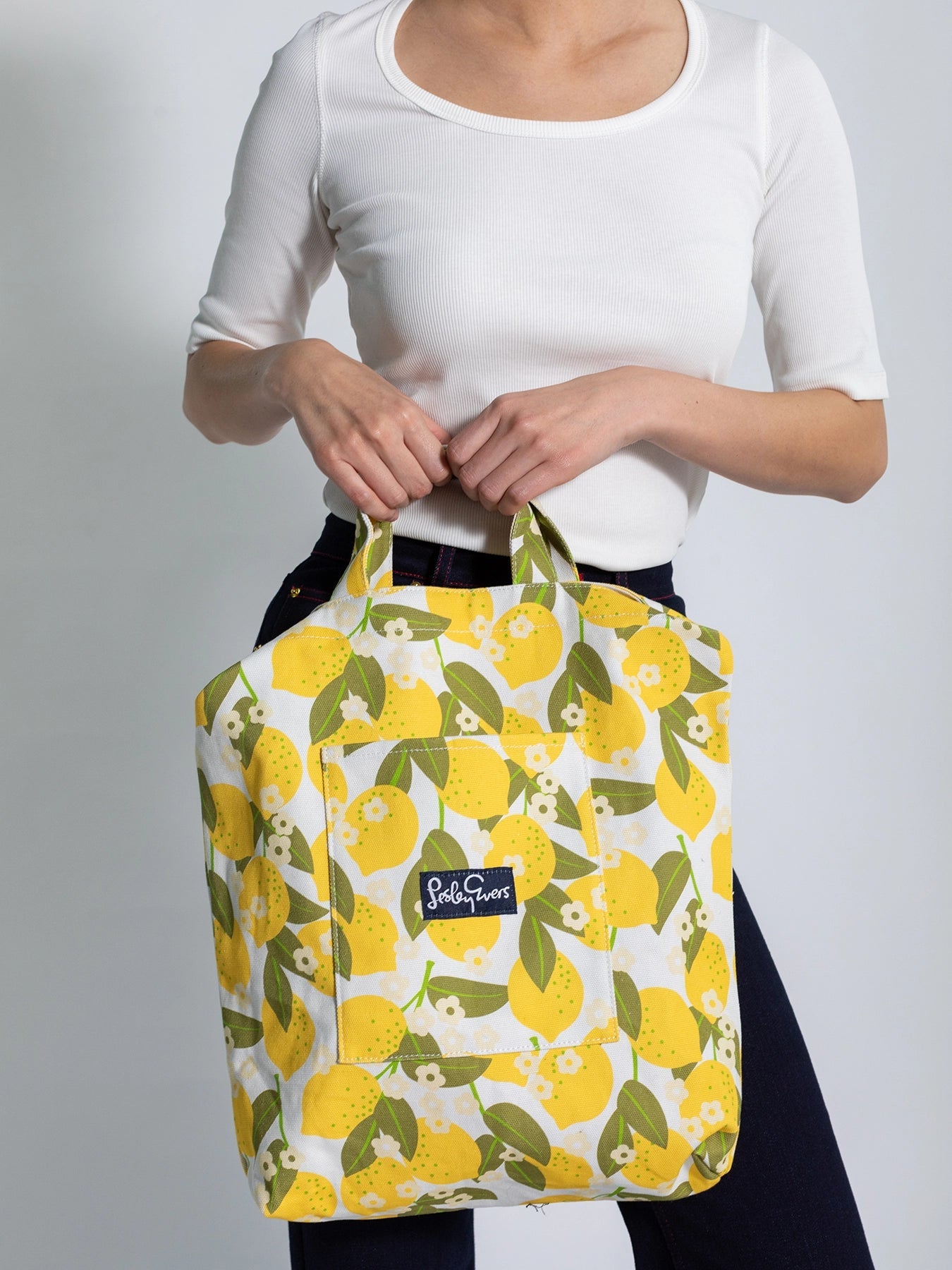IVY tote Lemons - Lesley Evers - 23 - HG100 - W3 - Accessories - Bird Collection