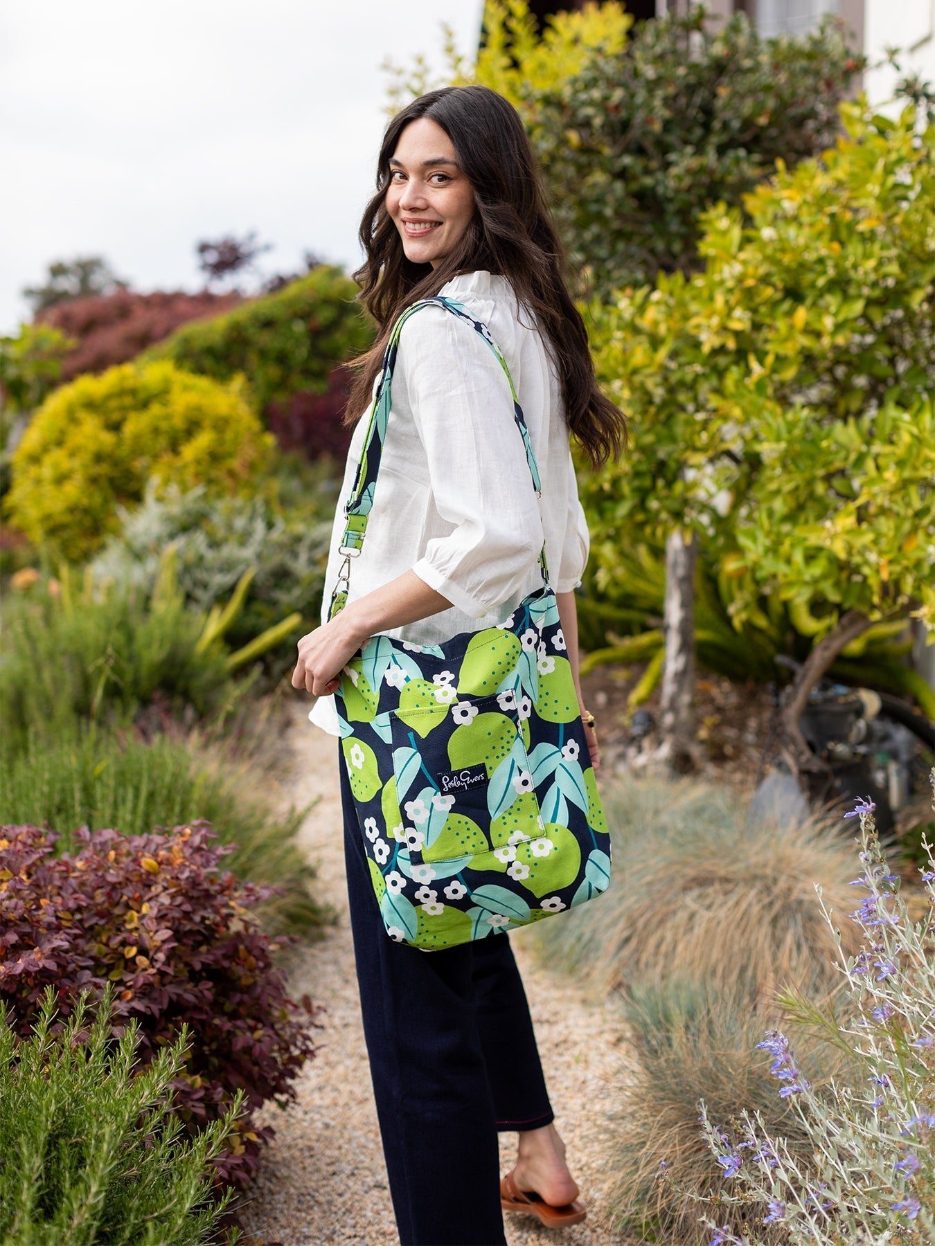 IVY tote Limes - Lesley Evers - 23 - HG100 - W3 - Accessories - Bird Collection