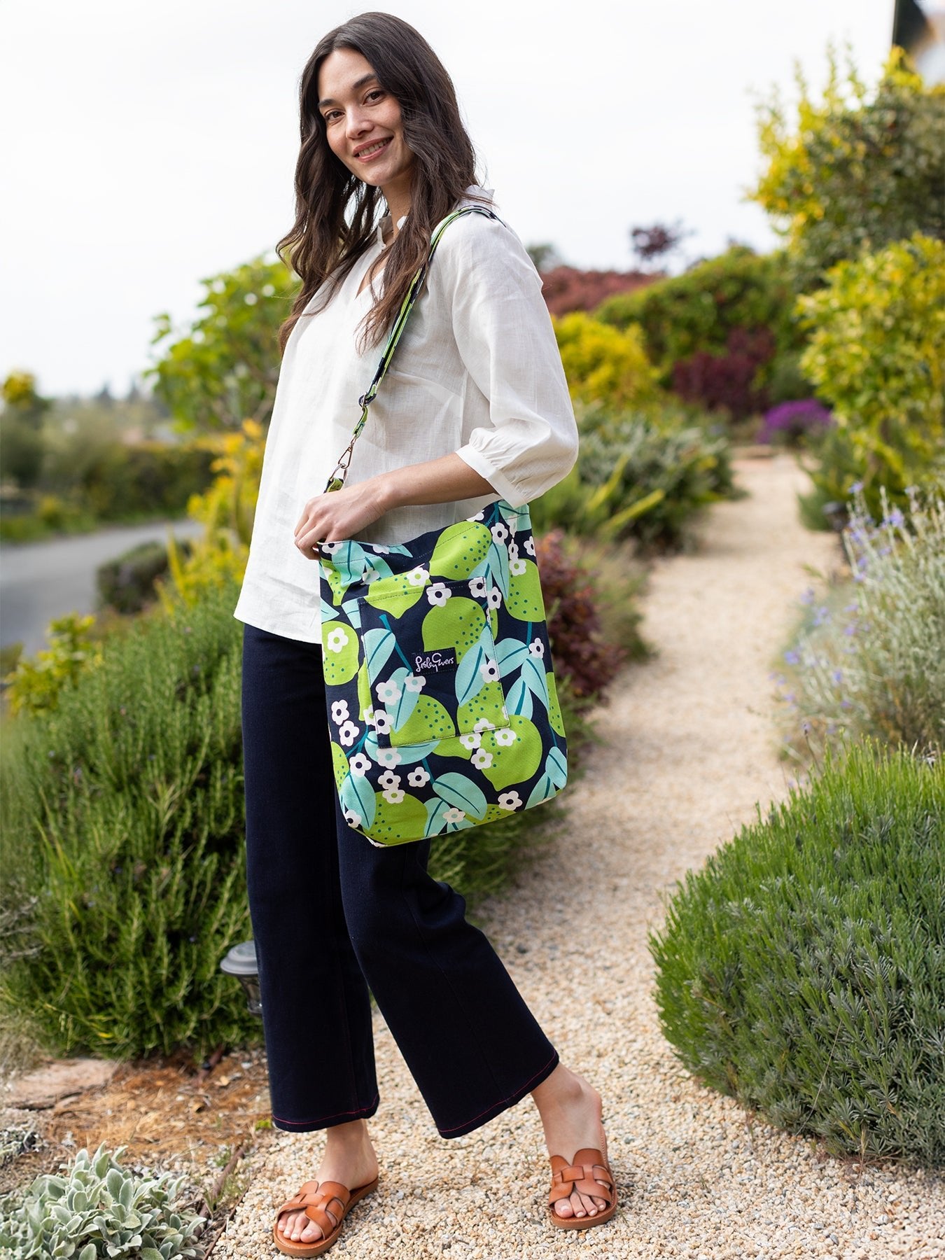 IVY tote Limes - Lesley Evers - 23 - HG100 - W3 - Accessories - Bird Collection