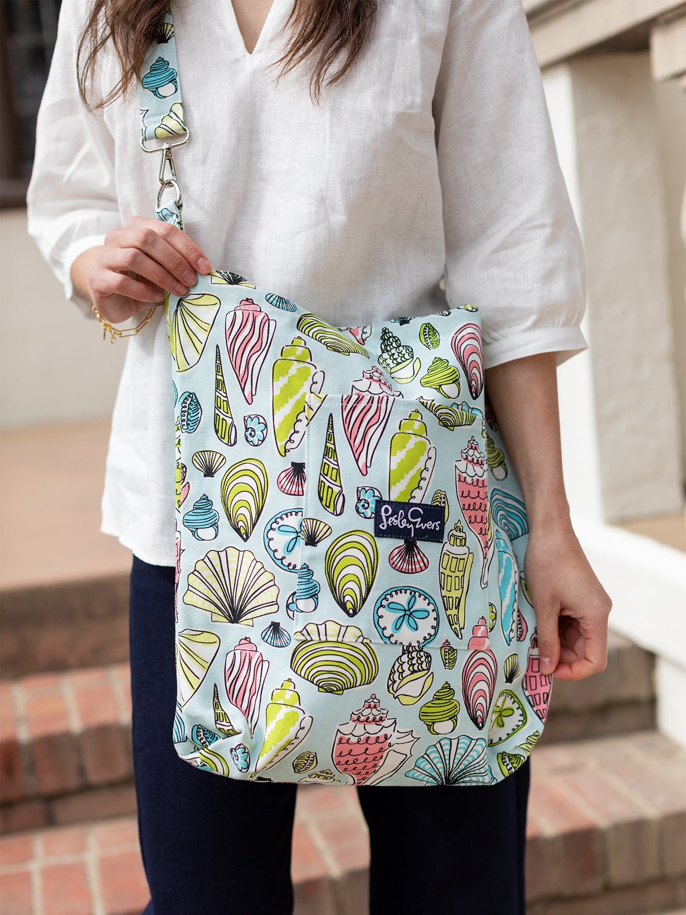 IVY tote Seashells - Lesley Evers - 23 - HG100 - W3 - Accessories - Bird Collection