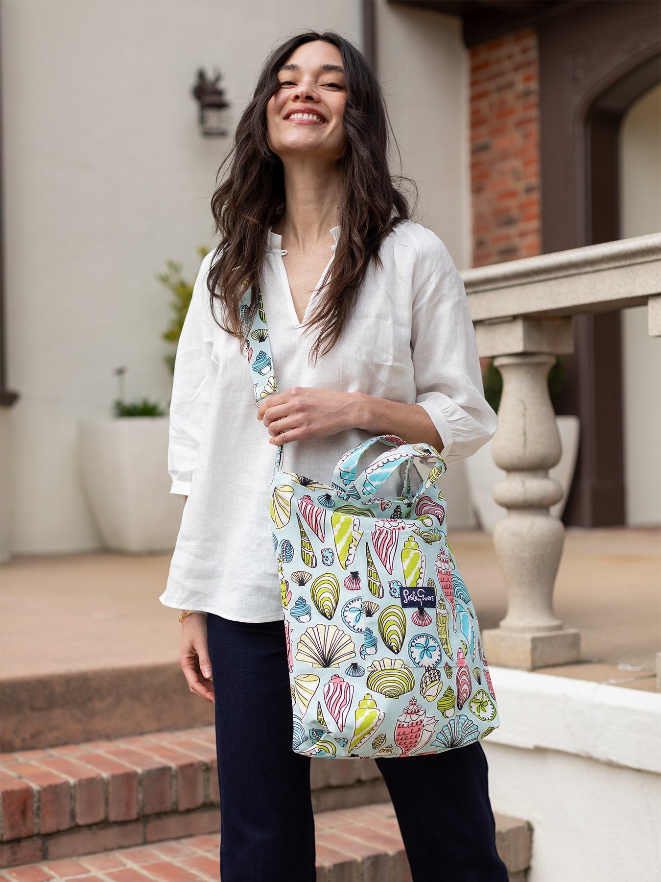 IVY tote Seashells - Lesley Evers - 23 - HG100 - W3 - Accessories - Bird Collection