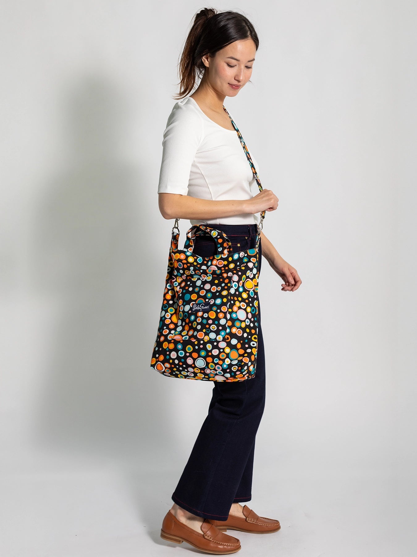 IVY tote Speckles - Lesley Evers - 23 - HG100 - W3 - Accessories - Bird Collection