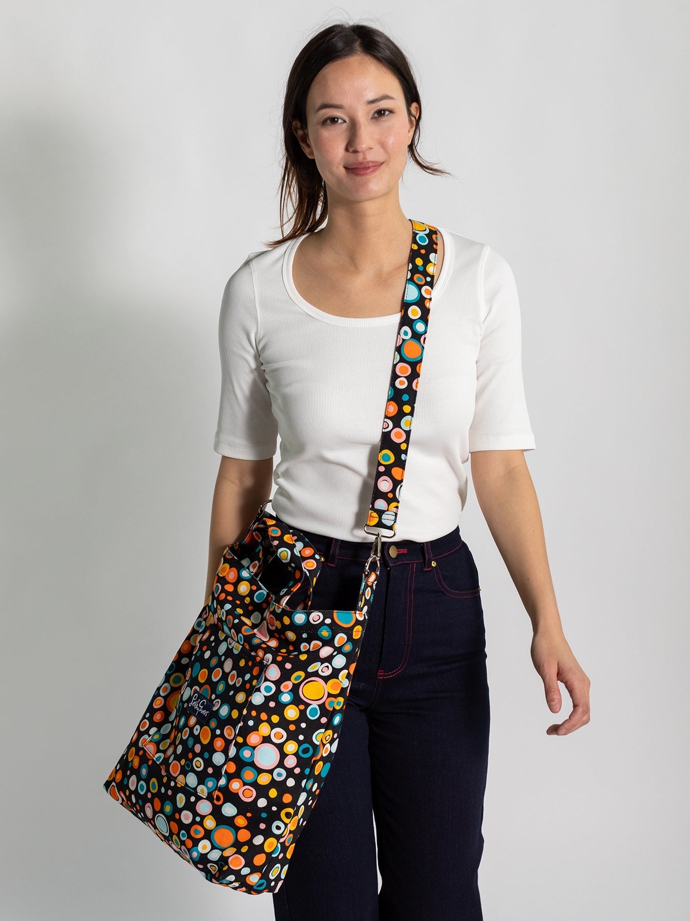 IVY tote Speckles - Lesley Evers - 23 - HG100 - W3 - Accessories - Bird Collection