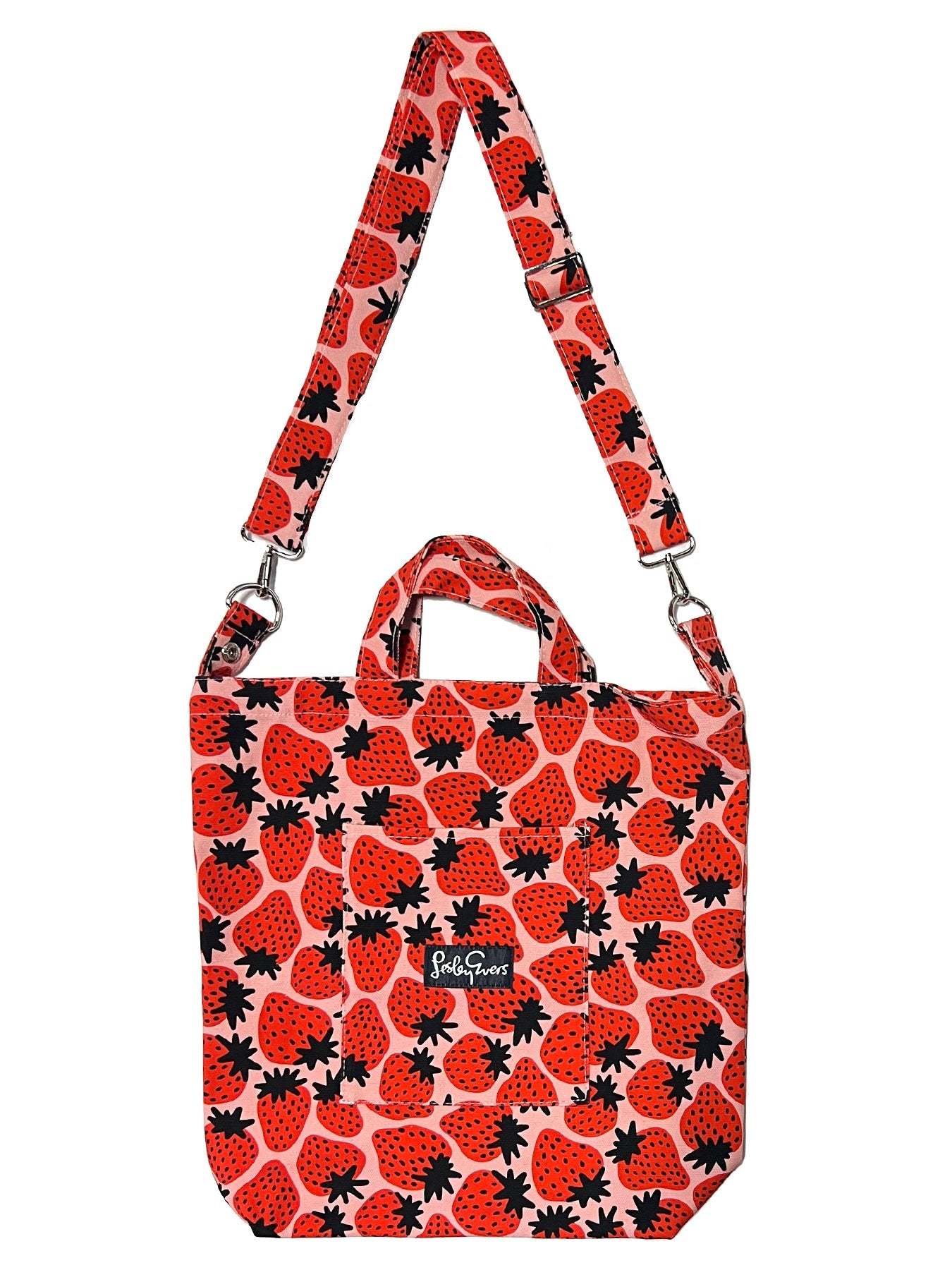 IVY tote Stawberries - Lesley Evers - 23 - HG100 - W3 - Accessories - Bird Collection