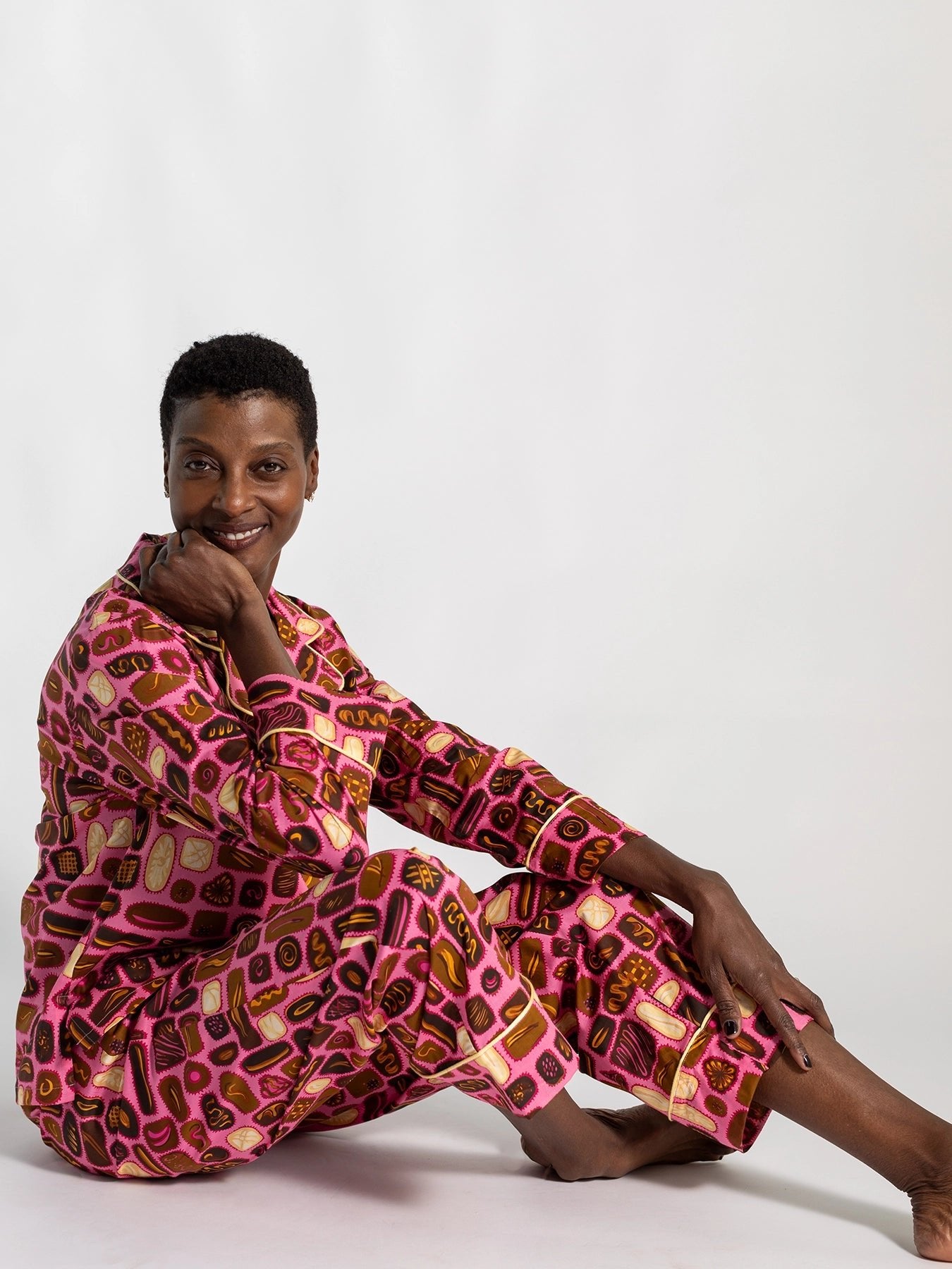 JOSEPHINE pajama set Box of Chocolates - Lesley Evers - BF200 - cotton PJs - friday