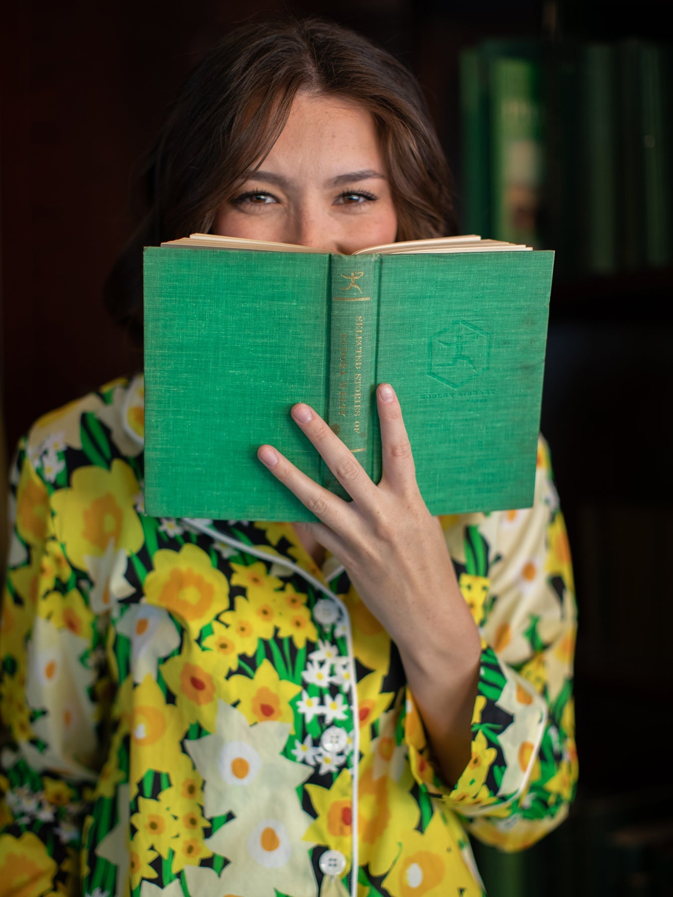 JOSEPHINE pajama set Daffodils - Lesley Evers - cotton PJs - daffodils - daffodils yellow