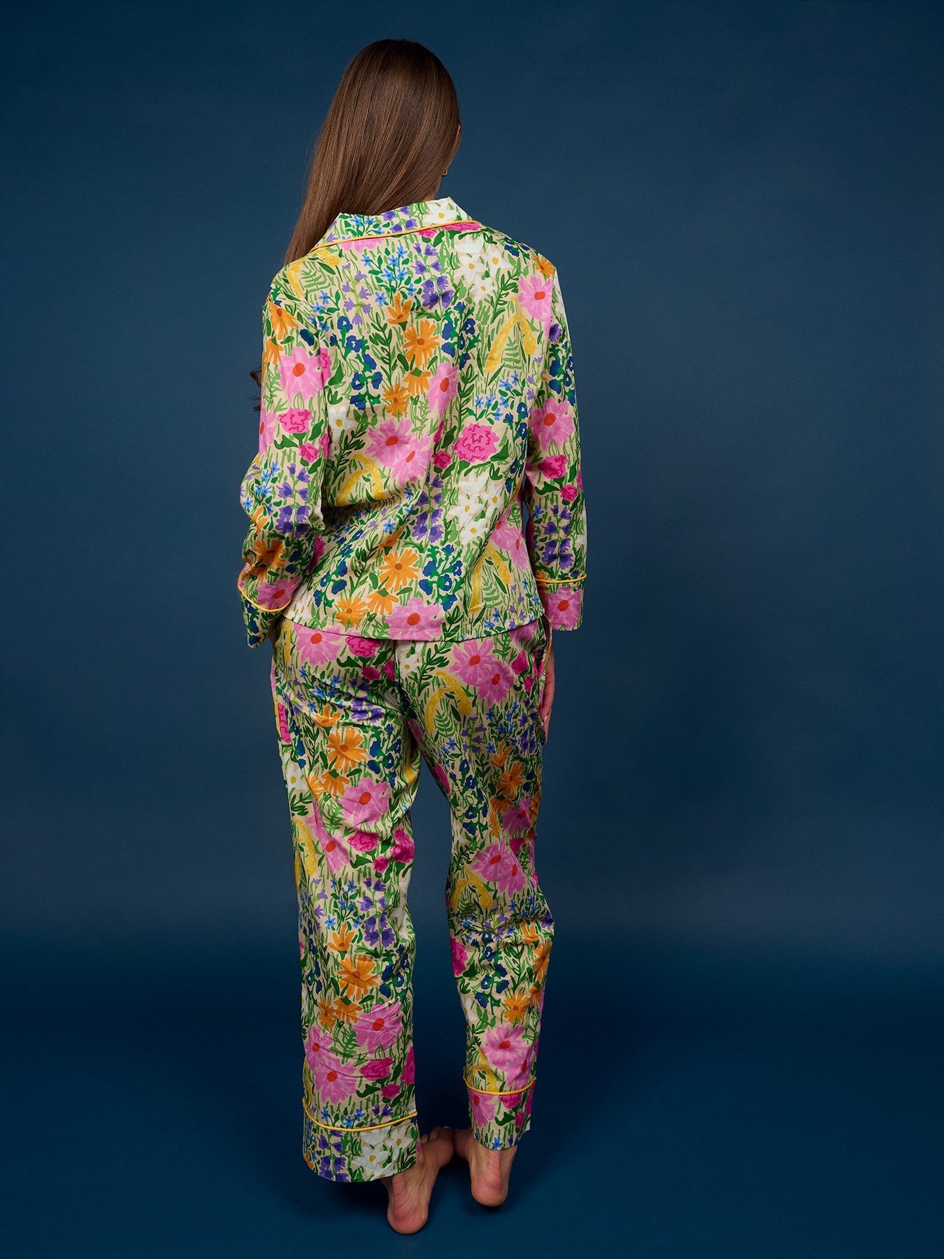JOSEPHINE pajama set Flower Field - Lesley Evers-BF200-cotton PJs-friday