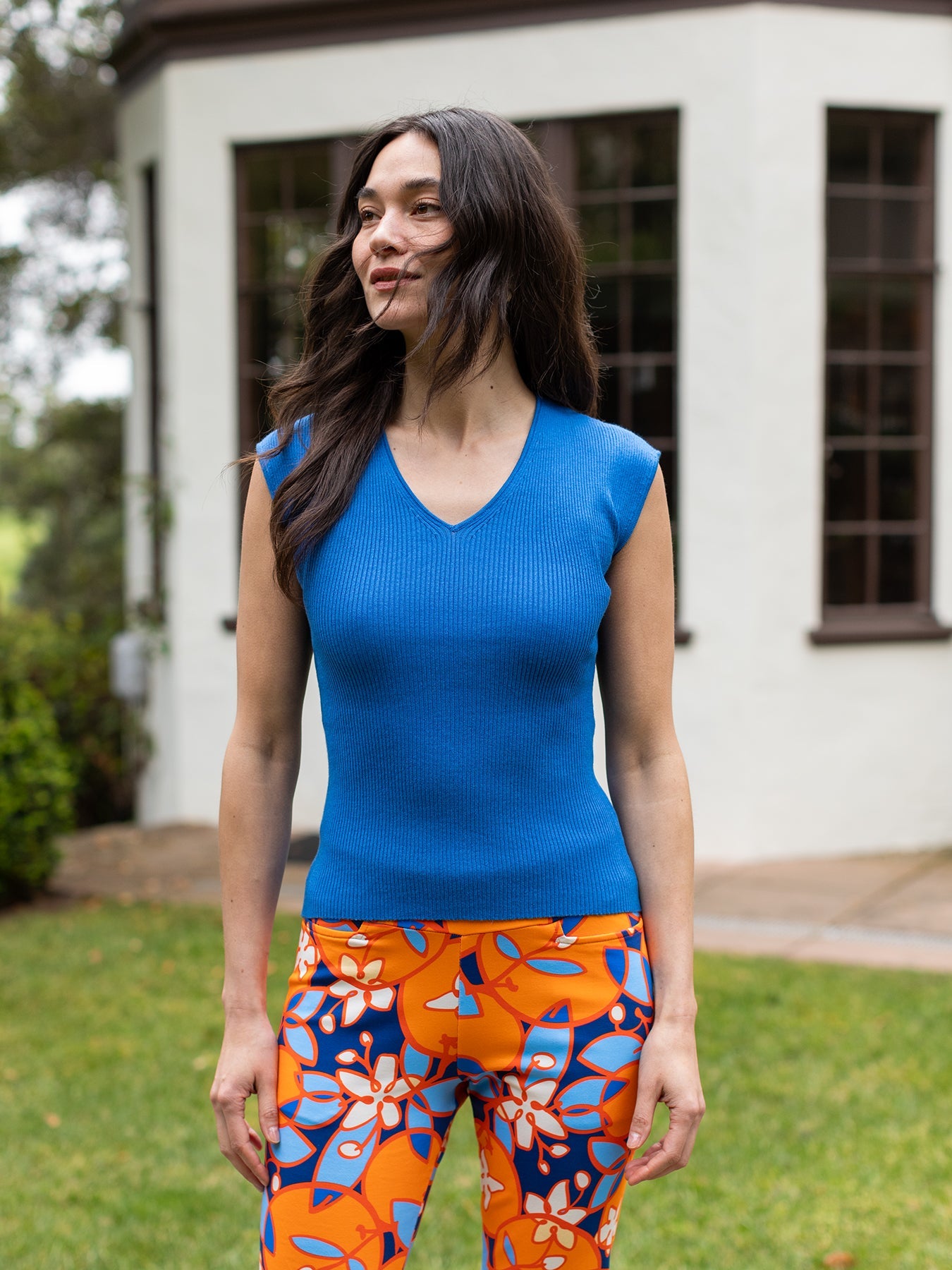 JOY top Ocean Blue - Lesley Evers - Best Seller - joy top - Shop