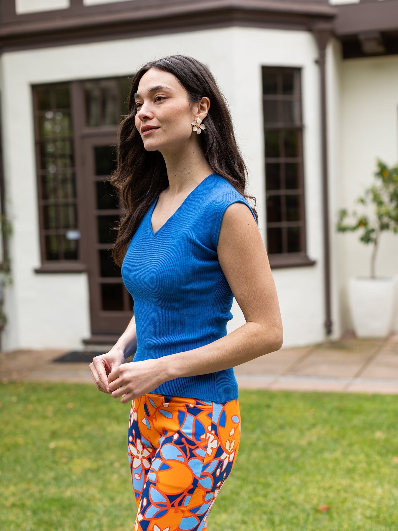 JOY top Ocean Blue - Lesley Evers - Best Seller - joy top - Shop