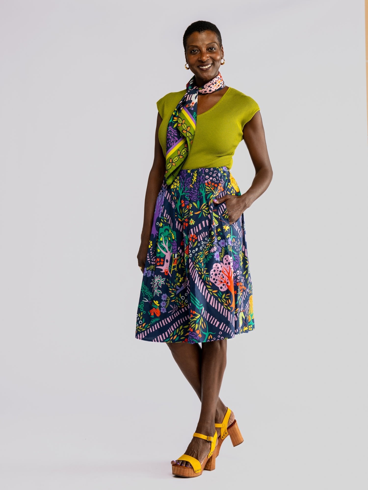 JOY top Olive - Lesley Evers-Best Seller-Dixie Olive Set-joy top