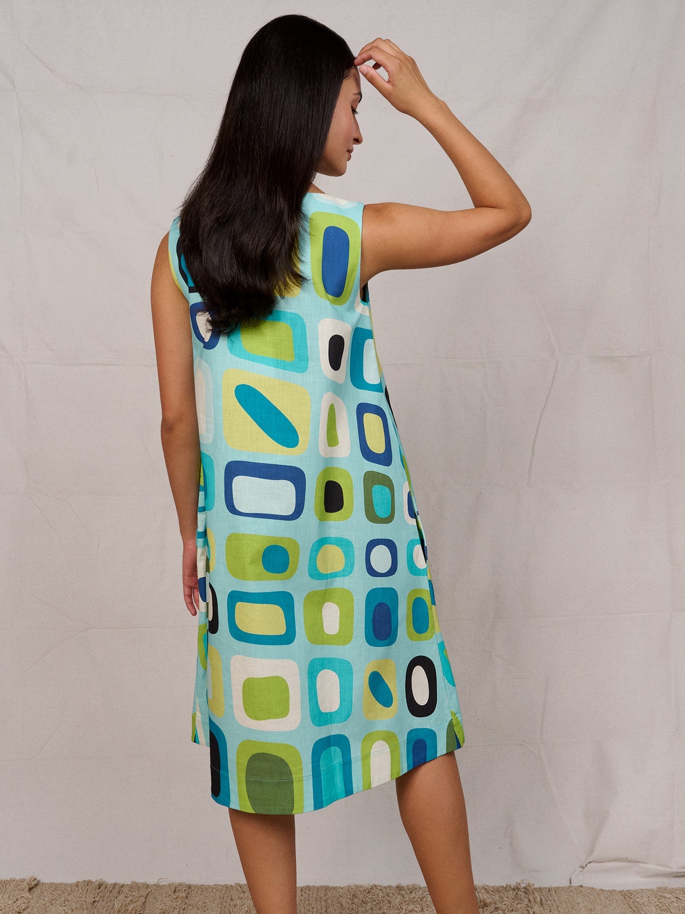 JUNIPER dress Hermosa Light Blue - Lesley Evers - Blue Dress - Dress - juniper