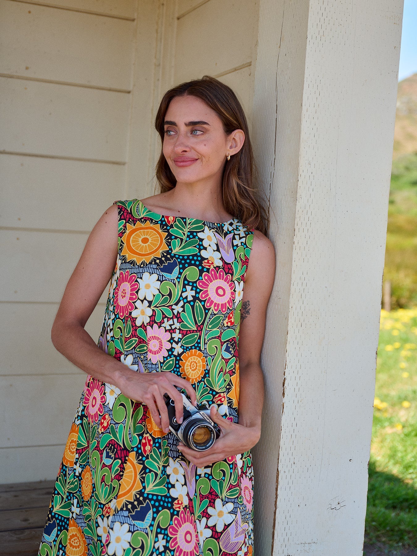 JUNIPER dress Sunshine - Lesley Evers - Blue Dress - Dress - juniper