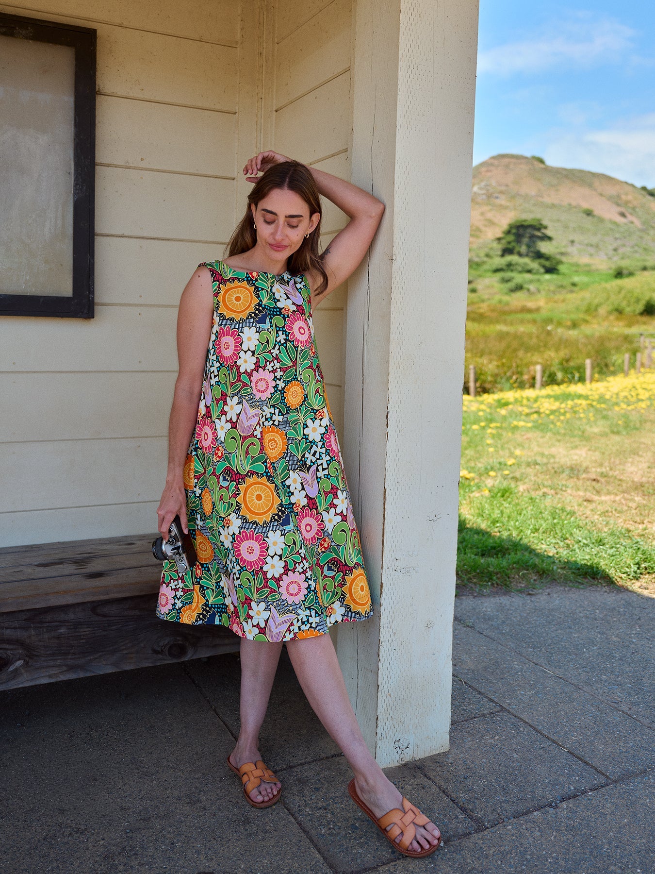 JUNIPER dress Sunshine - Lesley Evers - Blue Dress - Dress - juniper