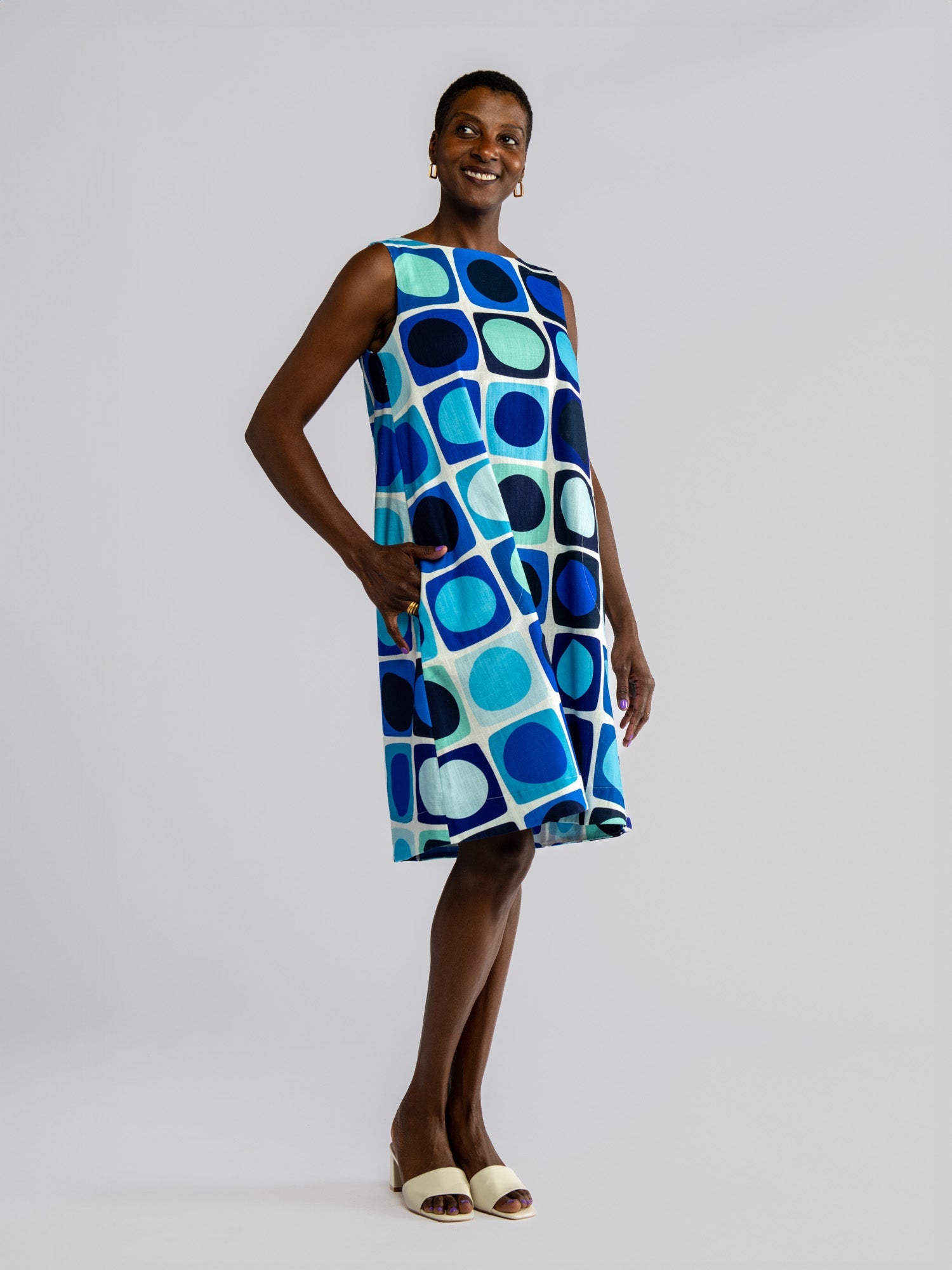 JUNIPER Sea Glass Blue - Lesley Evers-Best Seller-Blue-blue dress