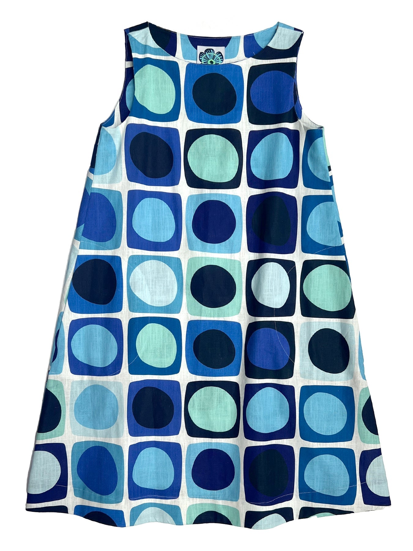 JUNIPER Sea Glass Blue - Lesley Evers-Best Seller-Blue-blue dress