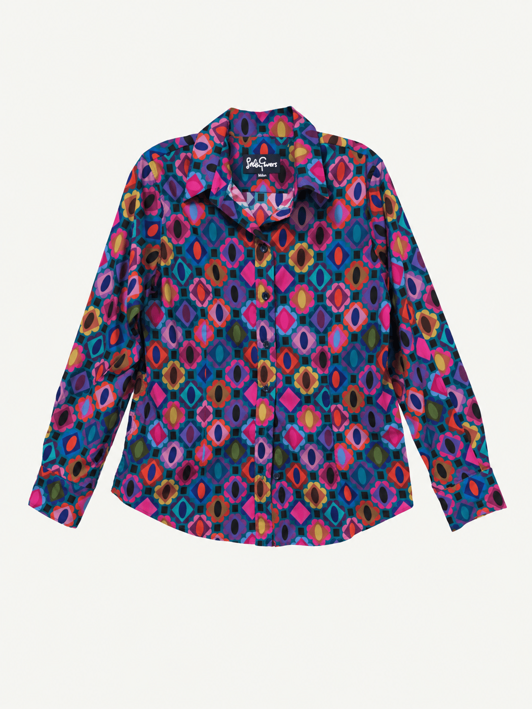 KATHRYN blouse Gems - Lesley Evers-Catherine-Cathy-cord suit