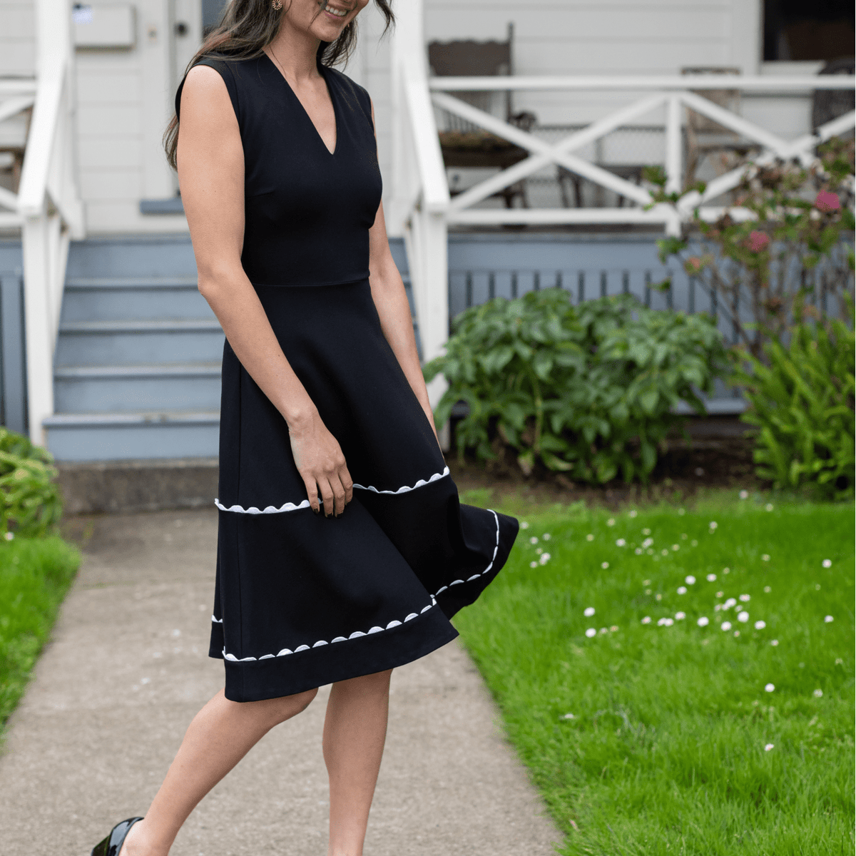 KATRINA dress Black – Lesley Evers