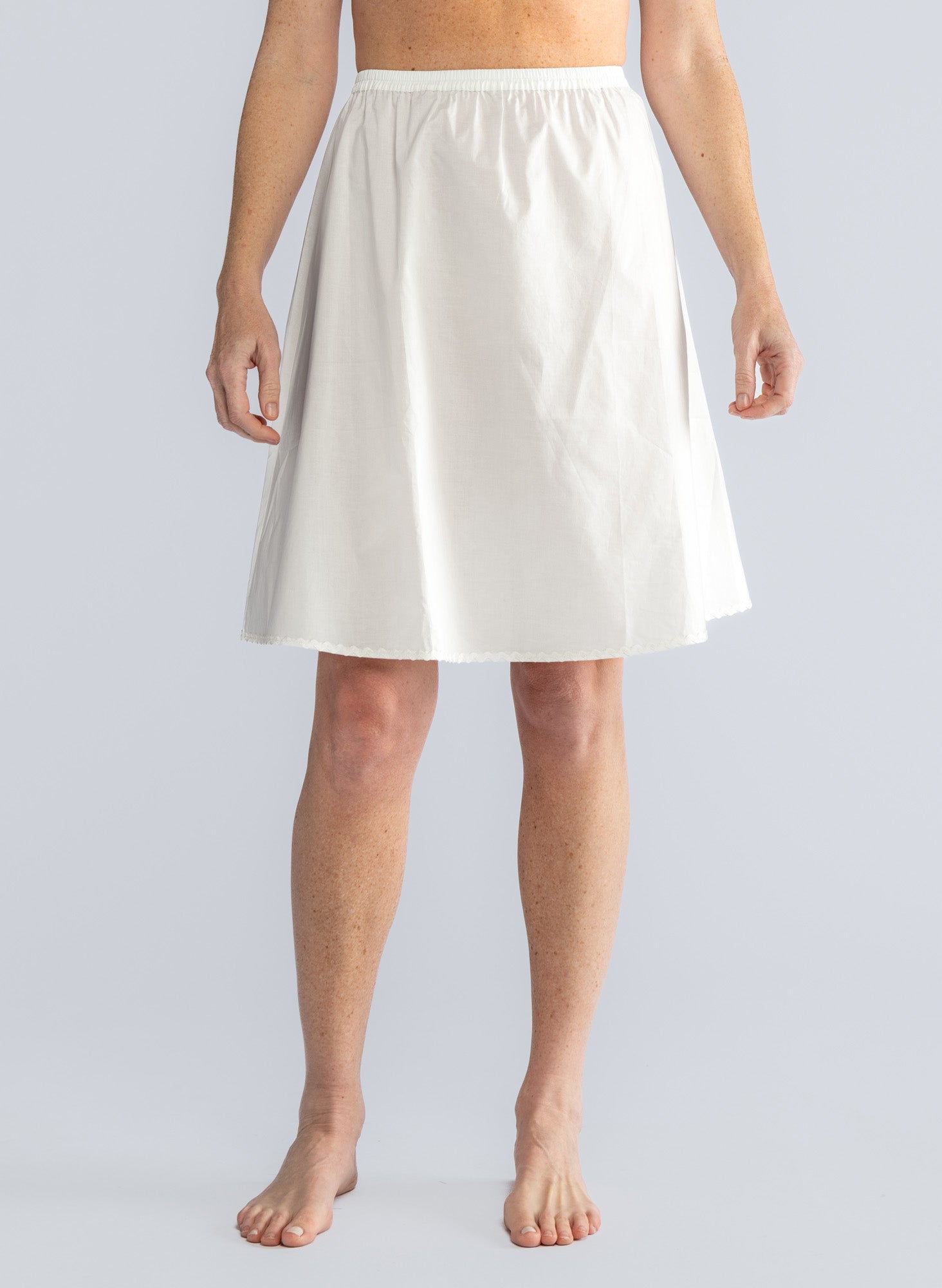 KRYSIA half-slip White Cotton - Lesley Evers-Bottoms-Shop-Shop/All Products