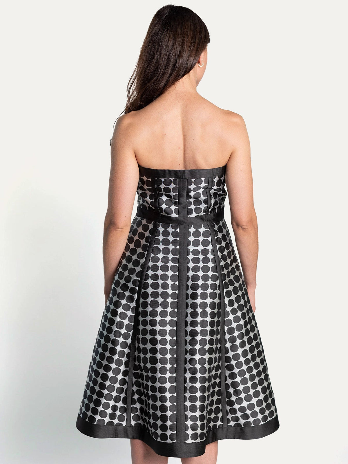 LILA dress Black Dots - Lesley Evers-Dress-gown-new
