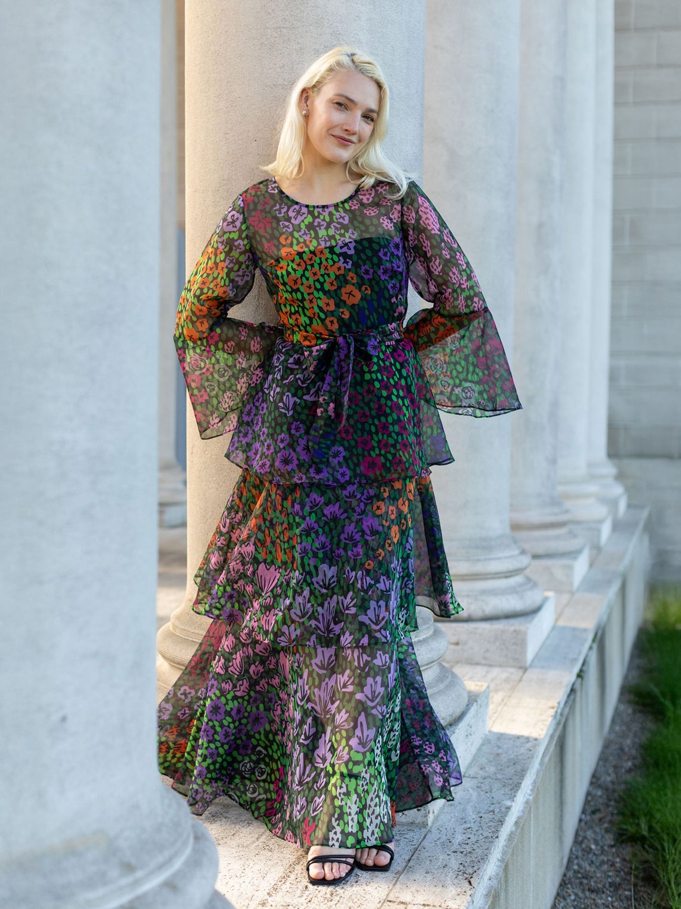 LOUISE dress May Flowers - Lesley Evers - Dress - formal - Shop