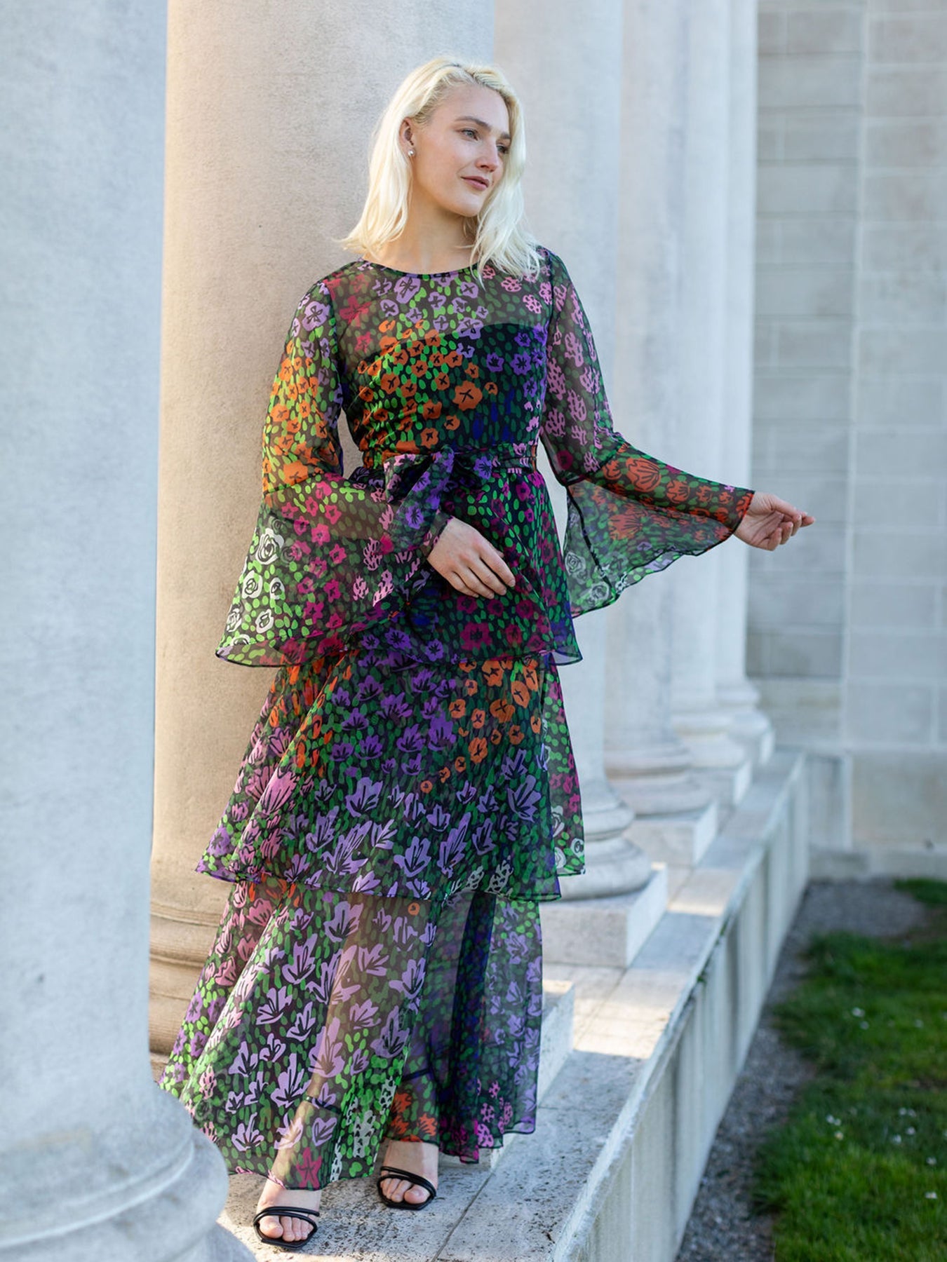 LOUISE dress May Flowers - Lesley Evers - Dress - formal - Shop