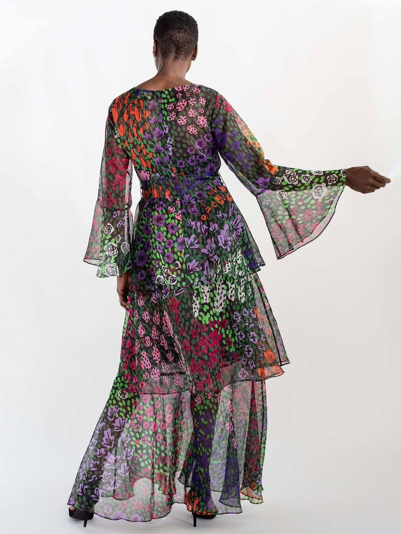 LOUISE dress May Flowers - Lesley Evers - Dress - formal - Shop