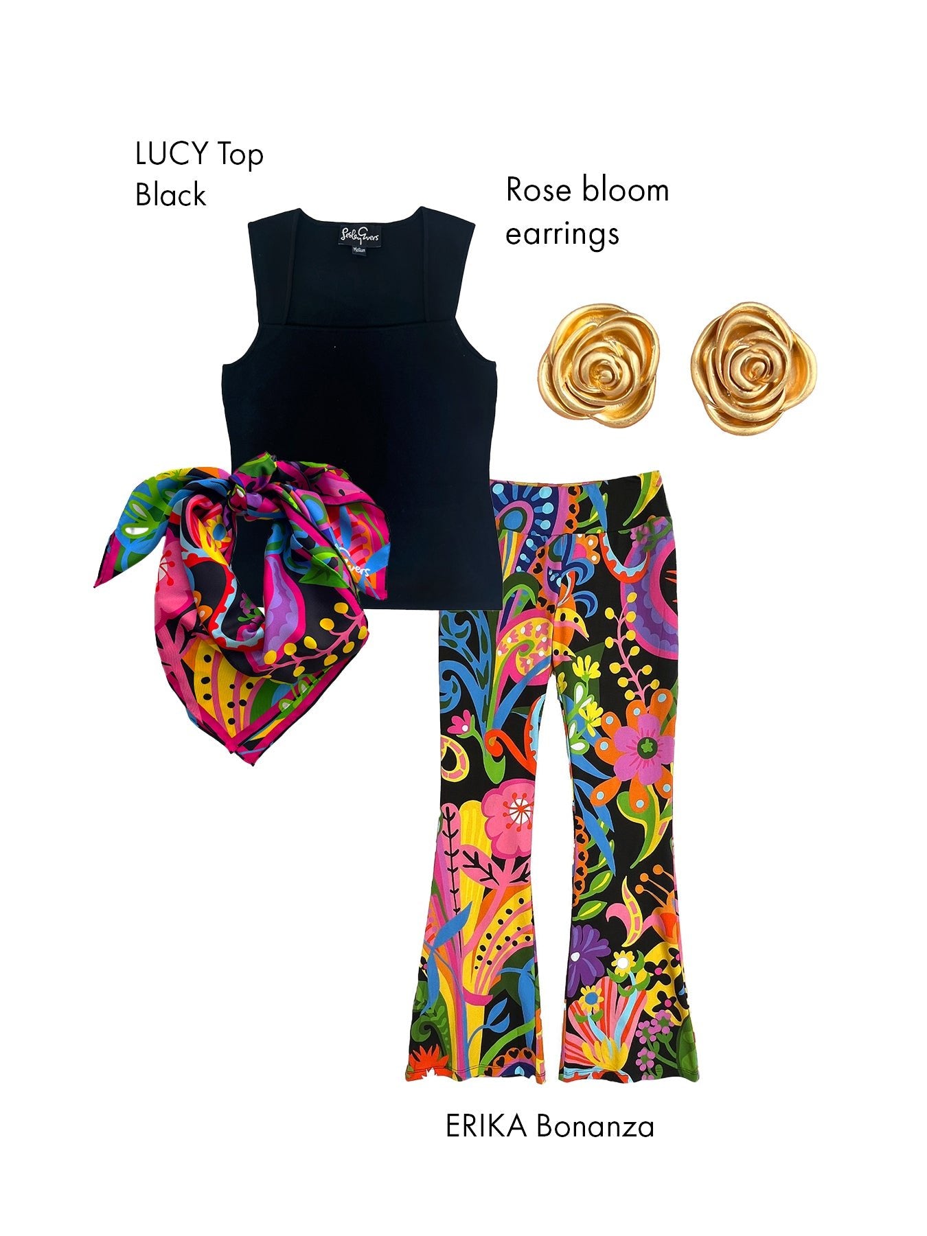 LUCY top Black - Lesley Evers-Best Seller-Shop-Shop/All Products