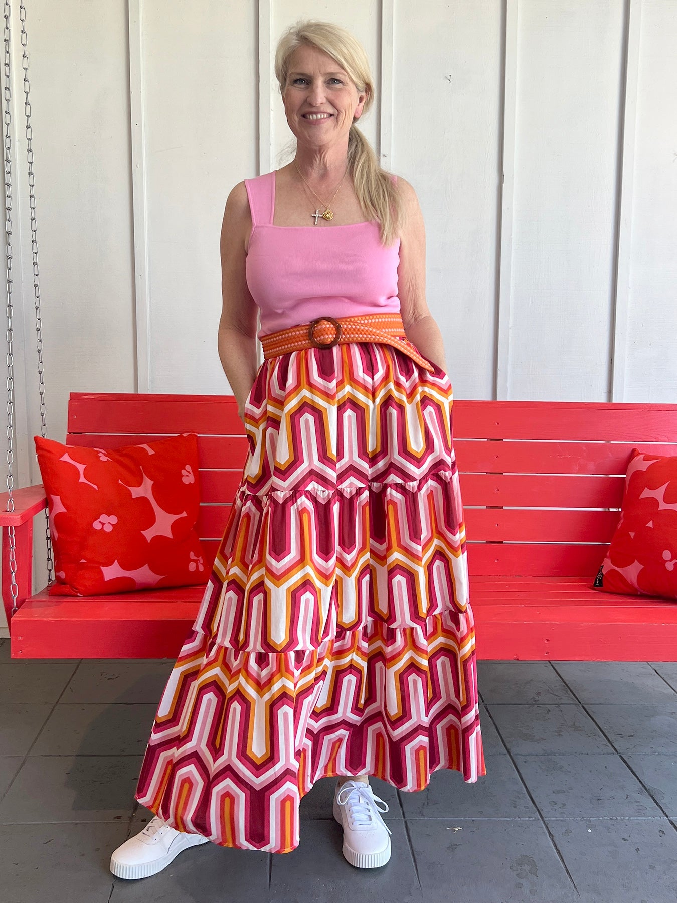 LUCY top Pink - Lesley Evers - Best Seller - lucy top - Shop