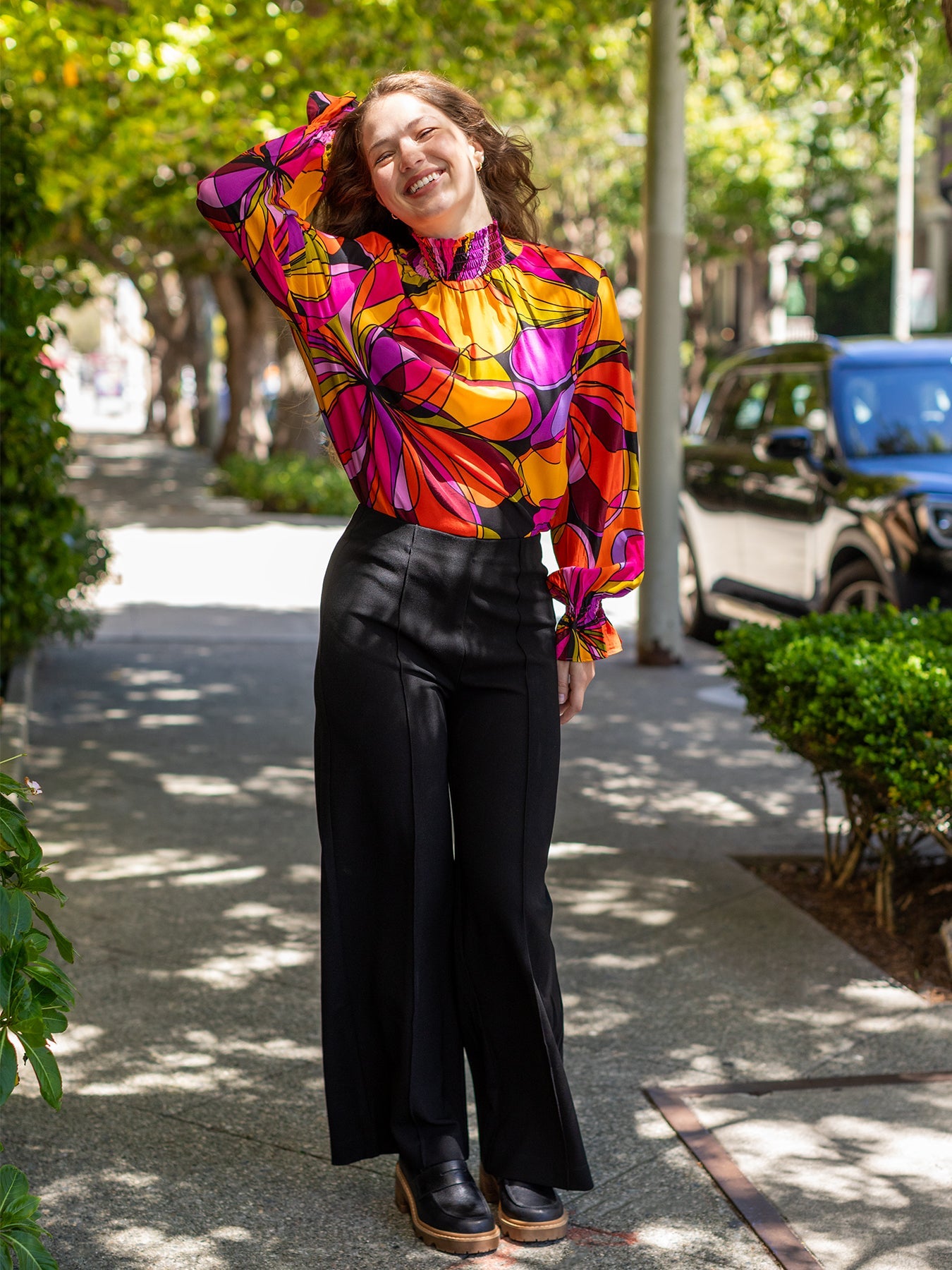 LYNNE pant Black Ponte - Lesley Evers - Bottoms - Pants - ponte