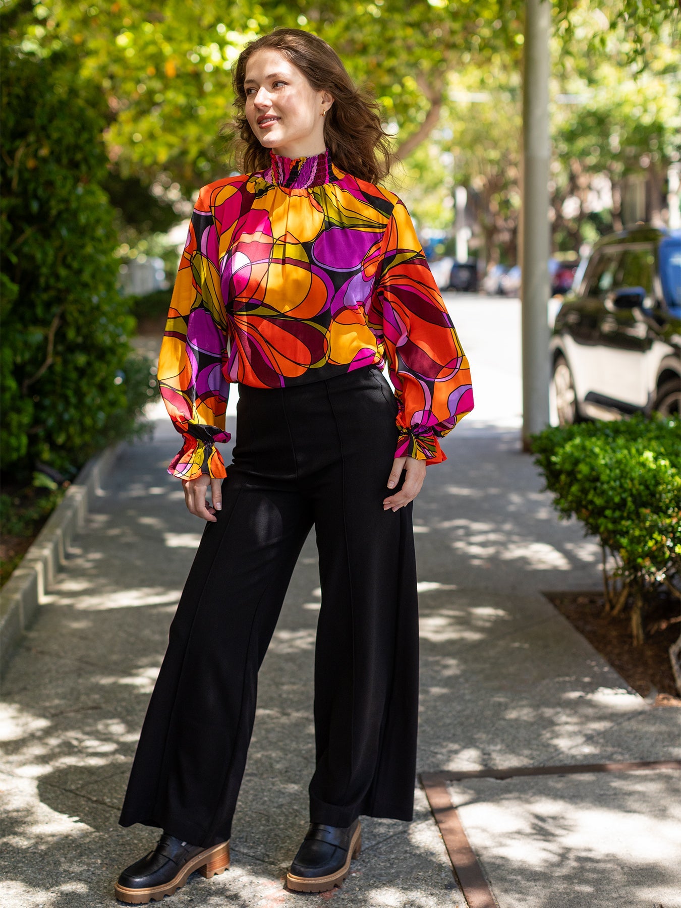 LYNNE pant Black Ponte - Lesley Evers - Bottoms - Pants - ponte