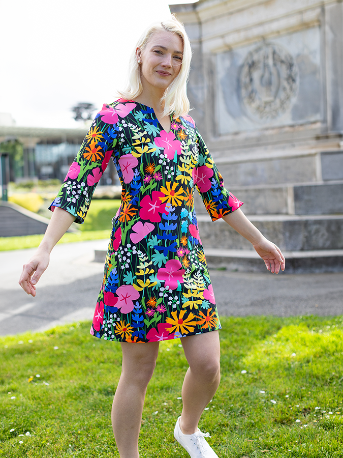 MAEVE dress Coast Meadow - Lesley Evers - Dress - french terry - maeve