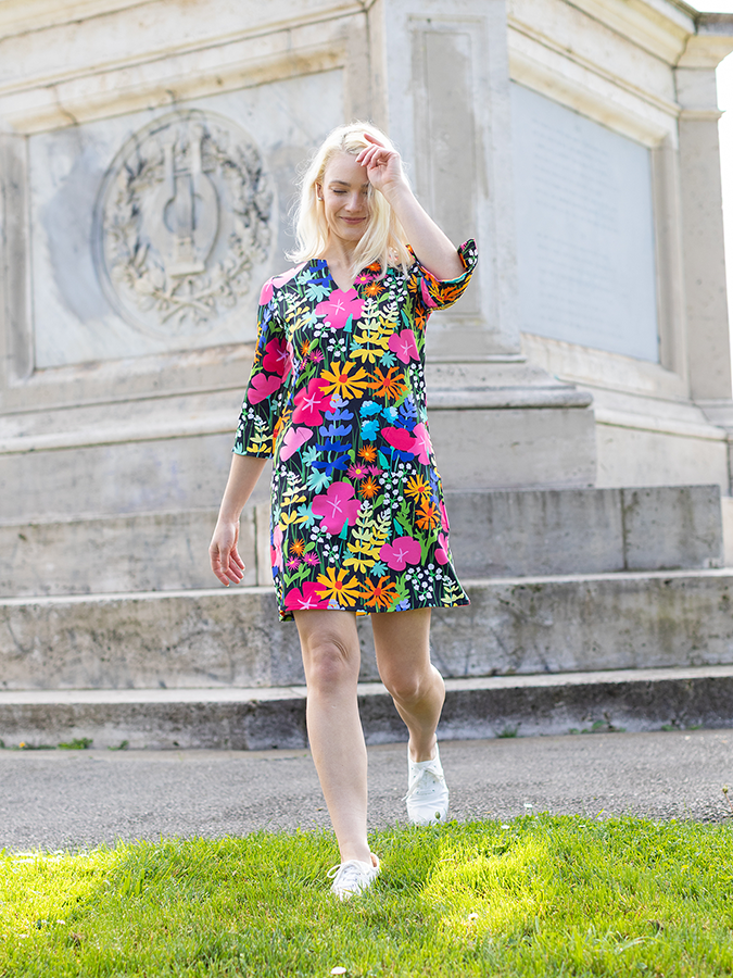 MAEVE dress Coast Meadow - Lesley Evers - Dress - french terry - maeve