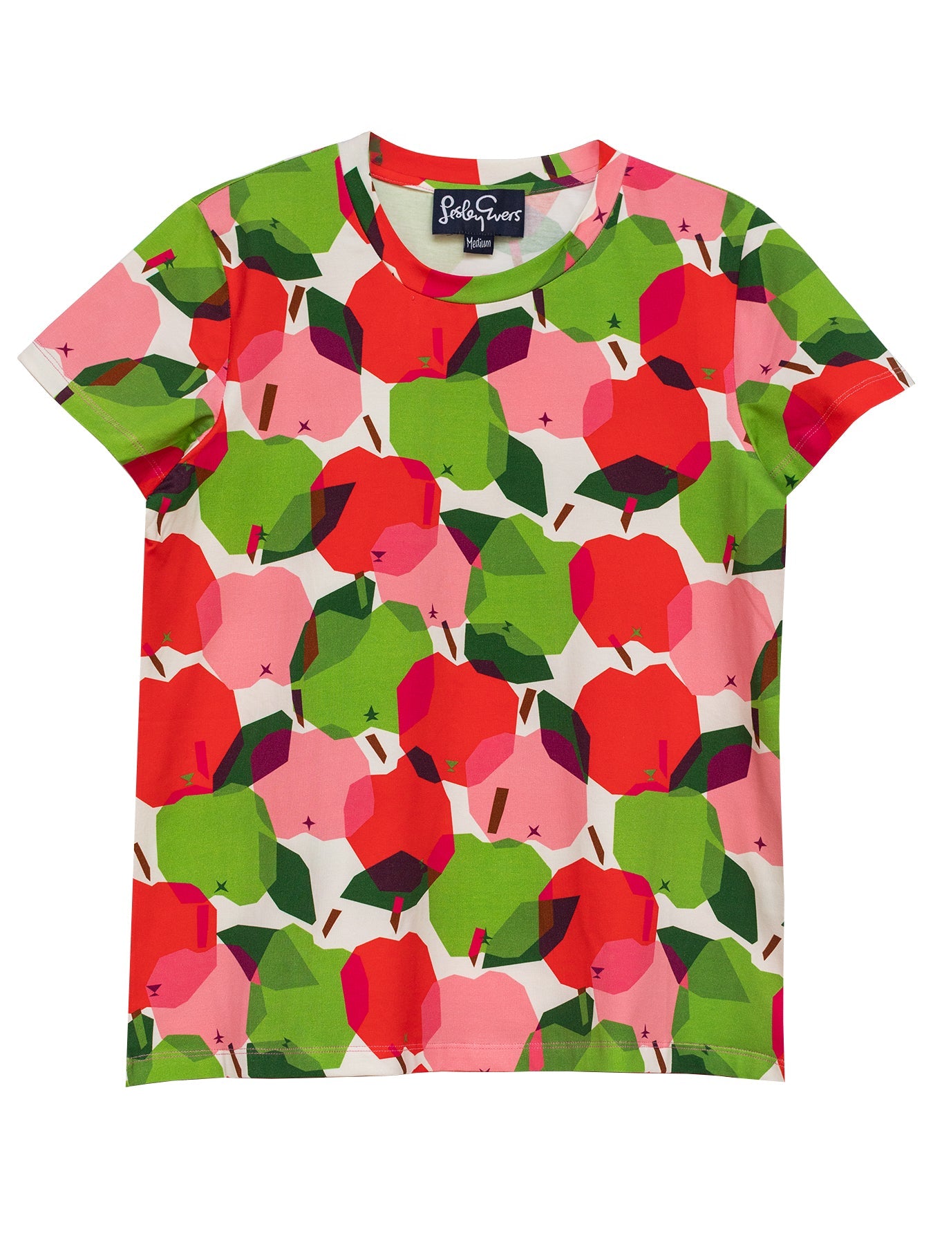 MAISIE cotton tee Apples - Lesley Evers - Best Seller - Shop - Shop/All Products