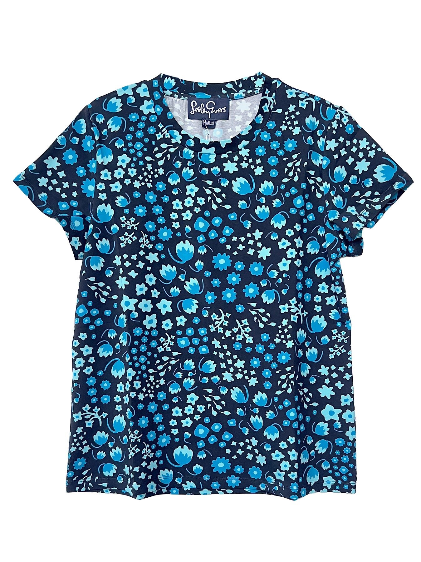 MAISIE cotton tee Blossom Breeze Blue - Lesley Evers - Best Seller - Shop - Shop/All Products